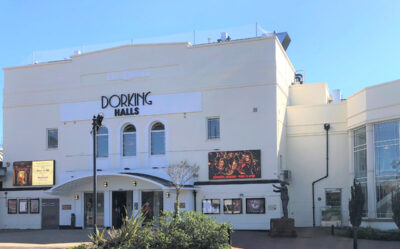 Outside of Dorking Halls venue