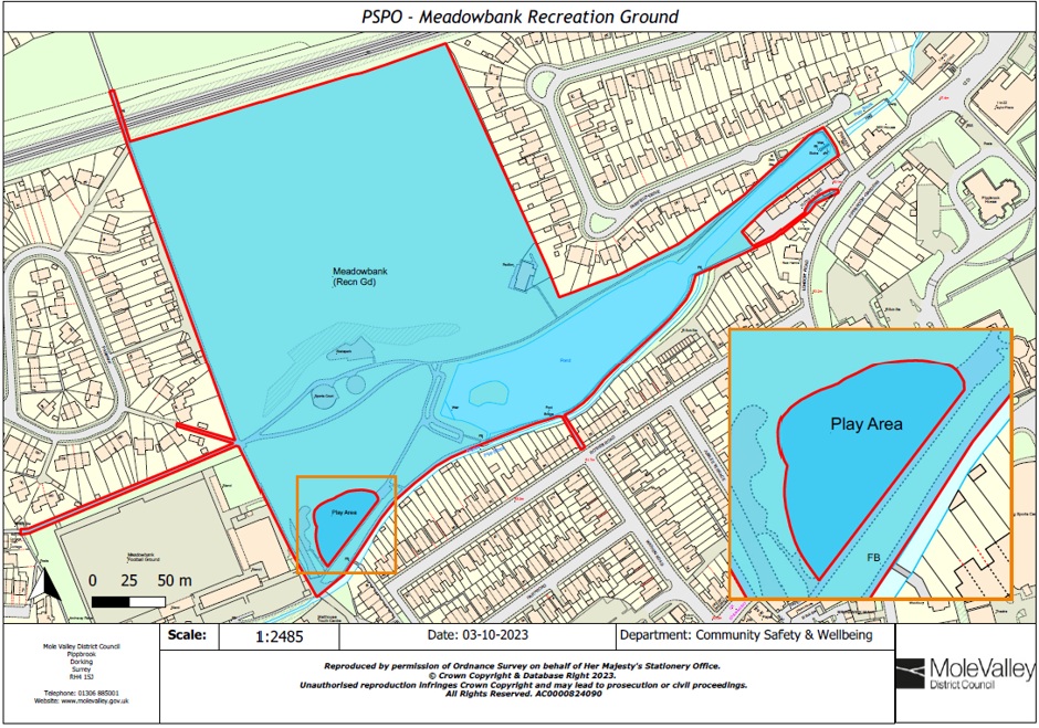 Meadowbank Map