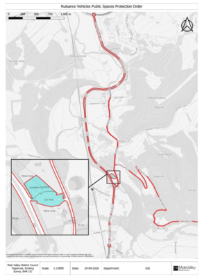 A24 PSPO Area Map